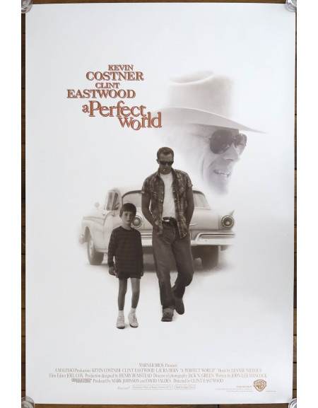 Un Monde Parfait — affiche originale américaine one sheet...