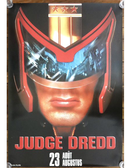 Judge Dredd — affiche originale belge 70x100 cm (1995) |...