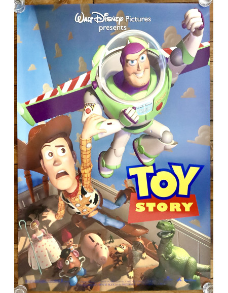 Toy Story — affiche originale américaine one sheet (1995)...