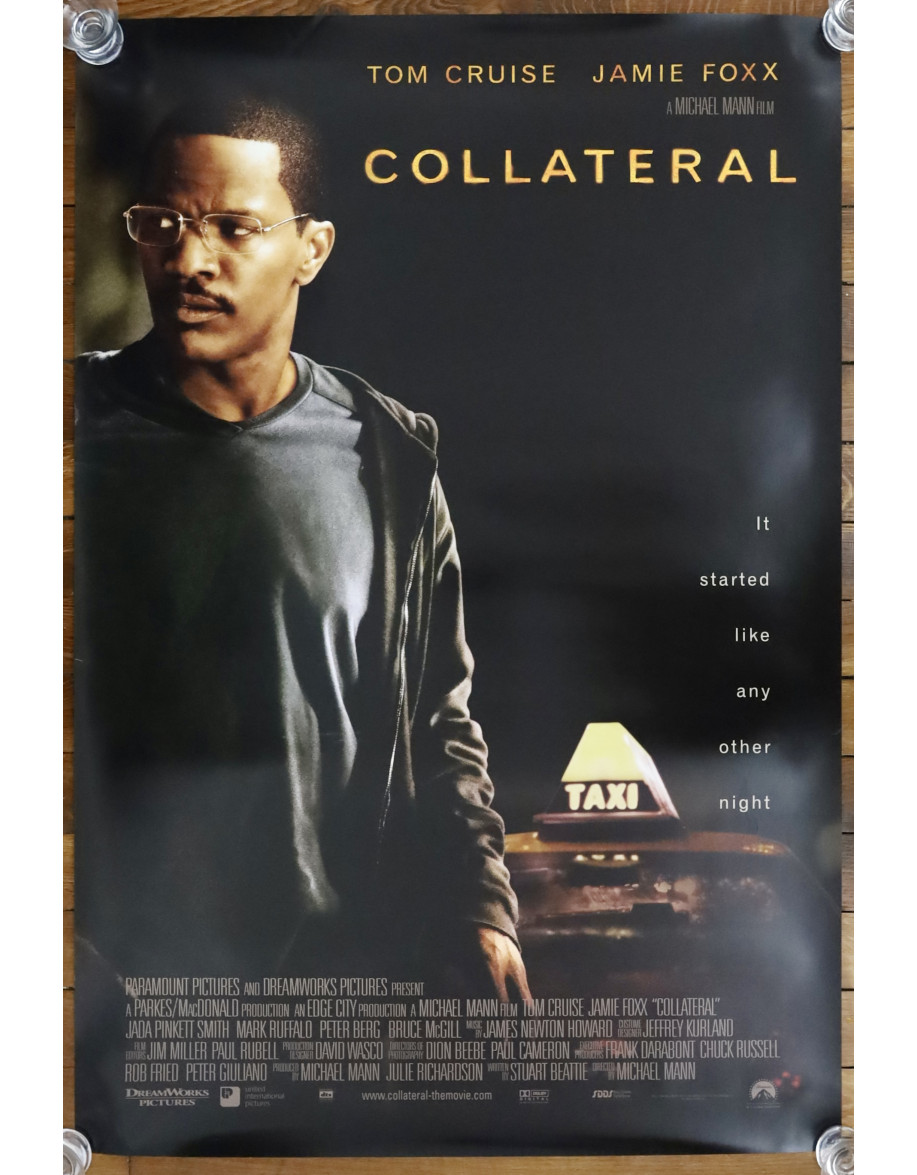 Collateral — affiche originale américaine one...