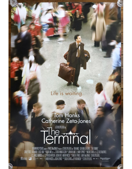 Le Terminal — affiche originale américaine one sheet...