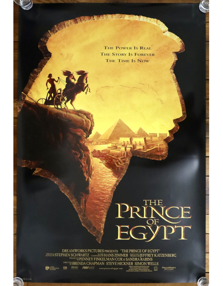 Le Prince d'Égypte — affiche originale américaine one...