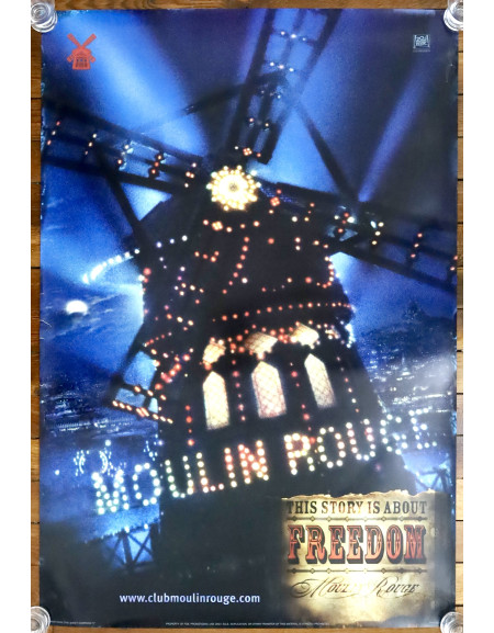 Moulin Rouge — affiche originale américaine one sheet...