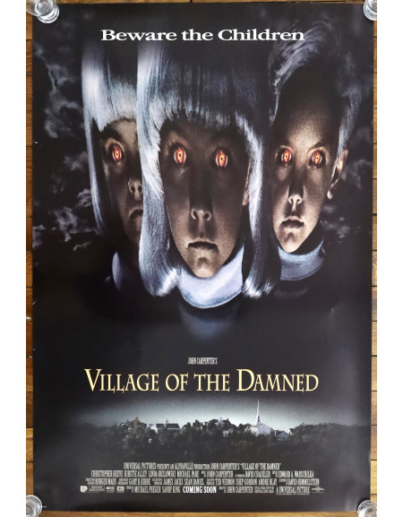 Le Village des damnés — affiche originale américaine one...