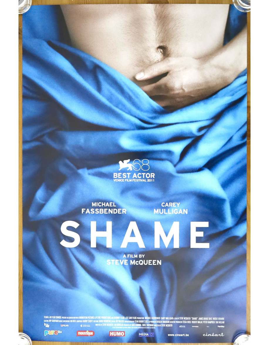 Shame — affiche originale belge 40x60 cm (2011)...