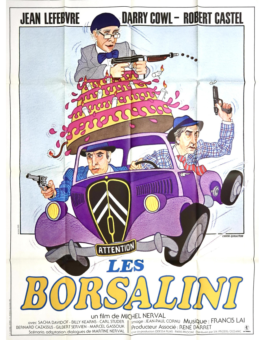Les Borsalini — affiche originale française...