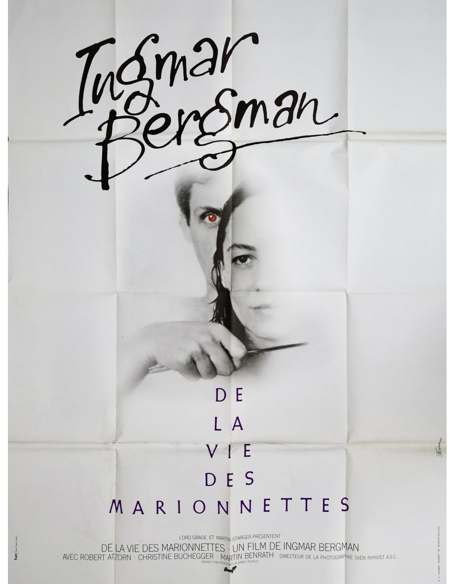 De la vie des marionnettes — affiche originale...
