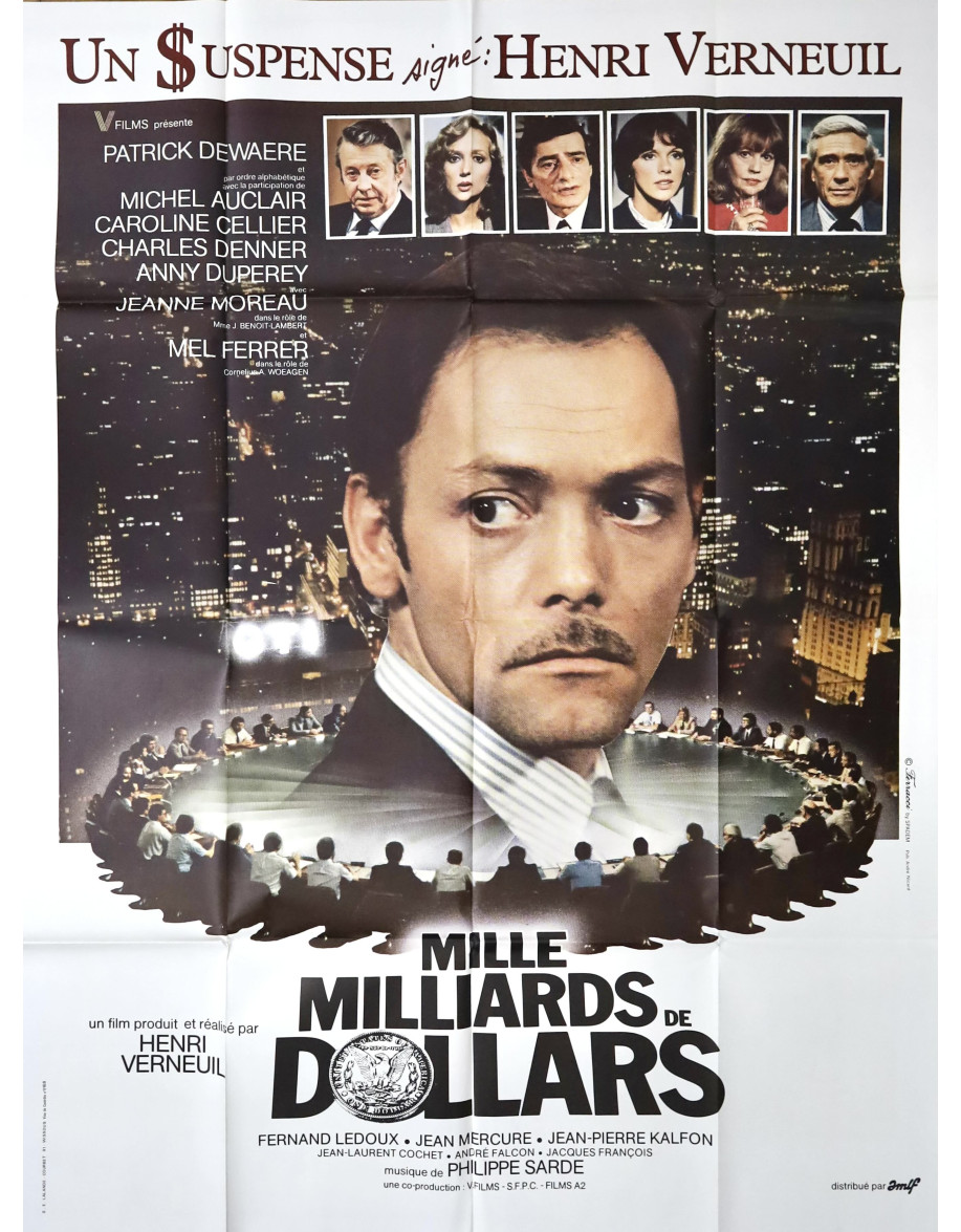 Mille milliards de dollars — affiche originale...
