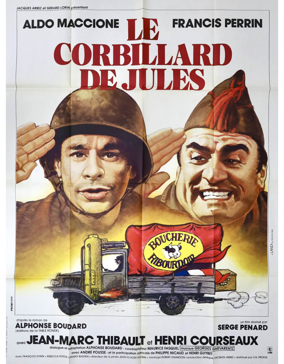 Le Corbillard de Jules — affiche originale...