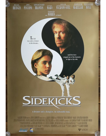 Sidekicks — affiche originale américaine one sheet (1992)...