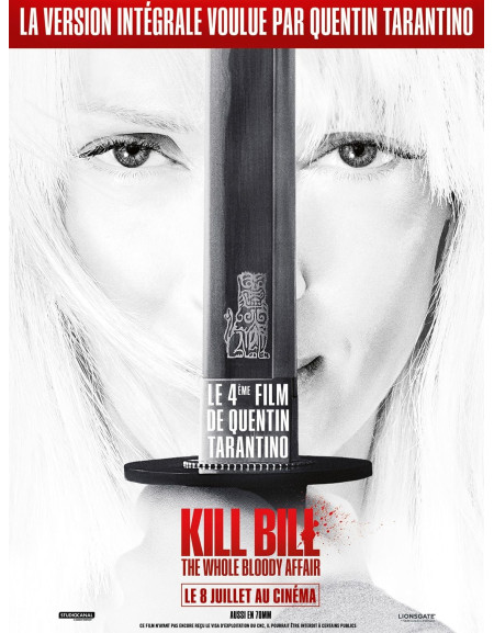 Kill Bill: The Whole Bloody Affair — affiche originale...