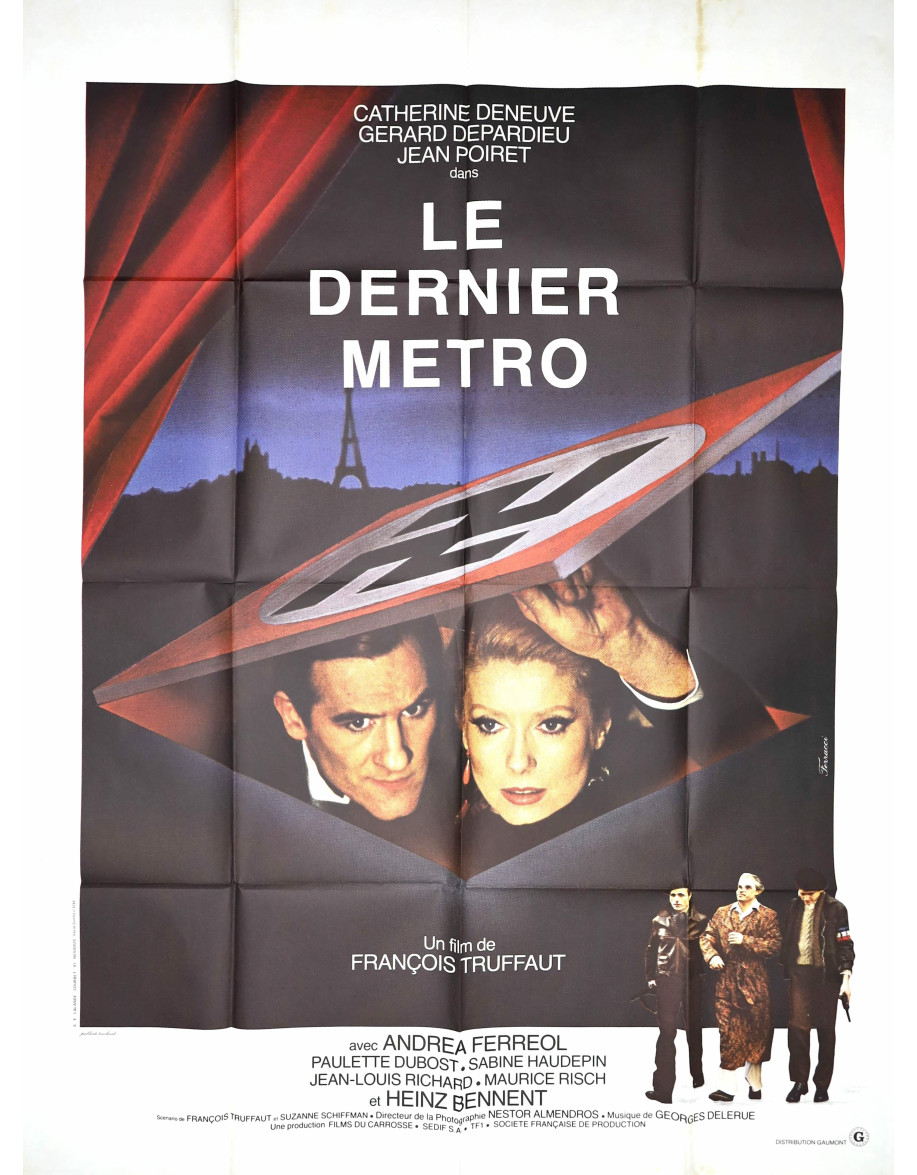 Le Dernier Métro — affiche originale française...