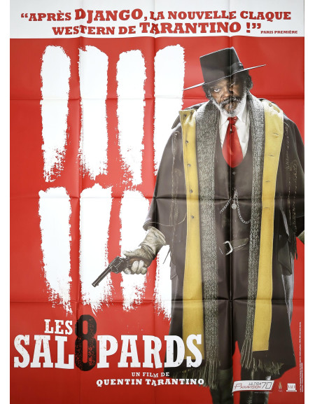 Les 8 salopards - 120x160 cm - pliée