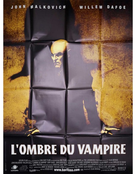 L'ombre du vampire - 120x160 cm - pliée