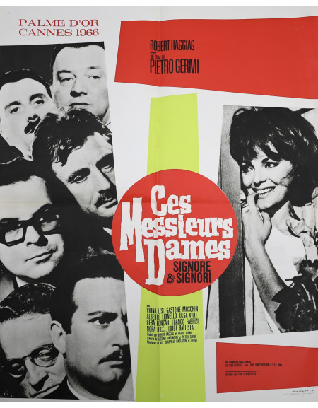 Ces messieurs dames — affiche originale française 45x55...