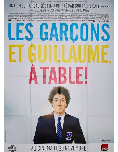 Les Garçons et Guillaume, à table ! - 120x160 cm - pliée