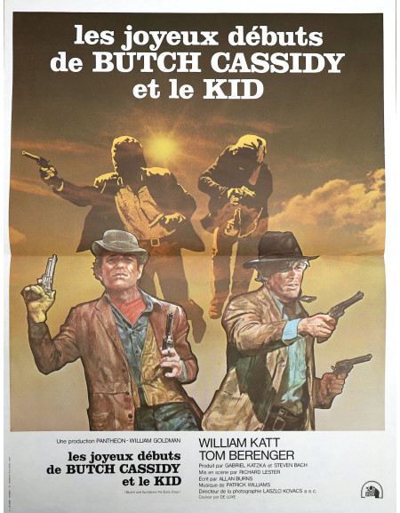 Les Joyeux Débuts de Butch Cassidy et le Kid — affiche...