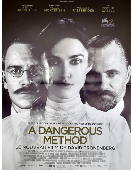 A dangerous method — affiche originale française 40x53 cm...