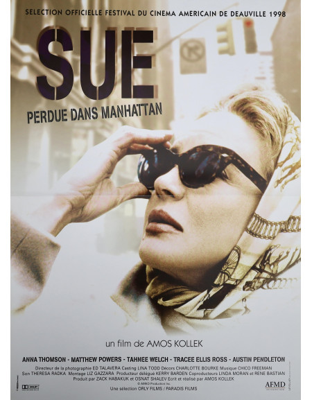 Sue perdue dans Manhattan — affiche originale française...