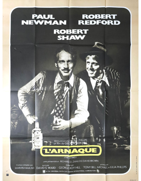 L'Arnaque — affiche originale française 120x160 cm (1973)...