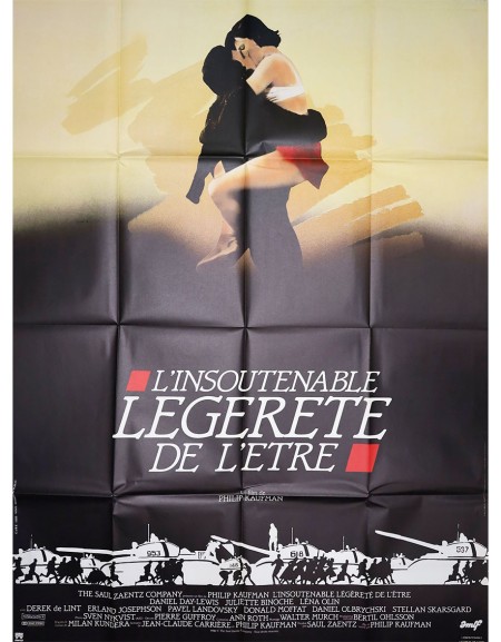 L'insoutenable légèreté de l'être - 120x160 cm - pliée