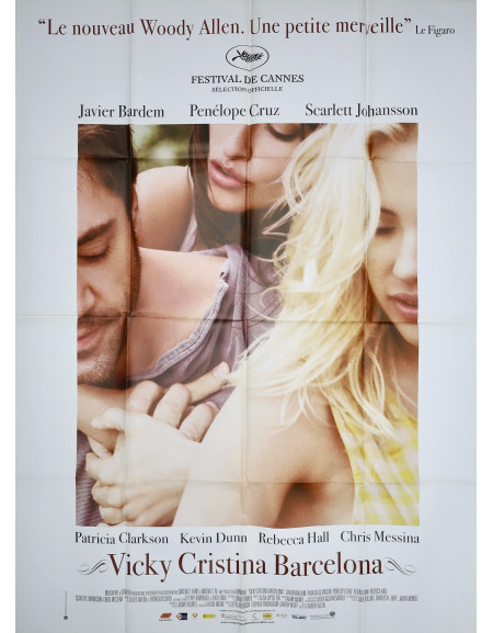 Vicky Cristina Barcelona — affiche originale française...