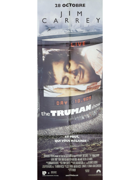 The Truman Show — affiche originale française 60x160 cm...