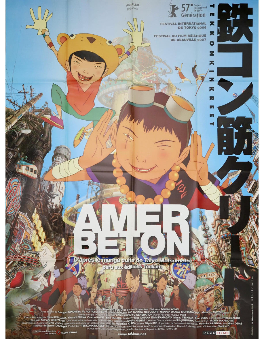 Amer Béton — affiche originale française...