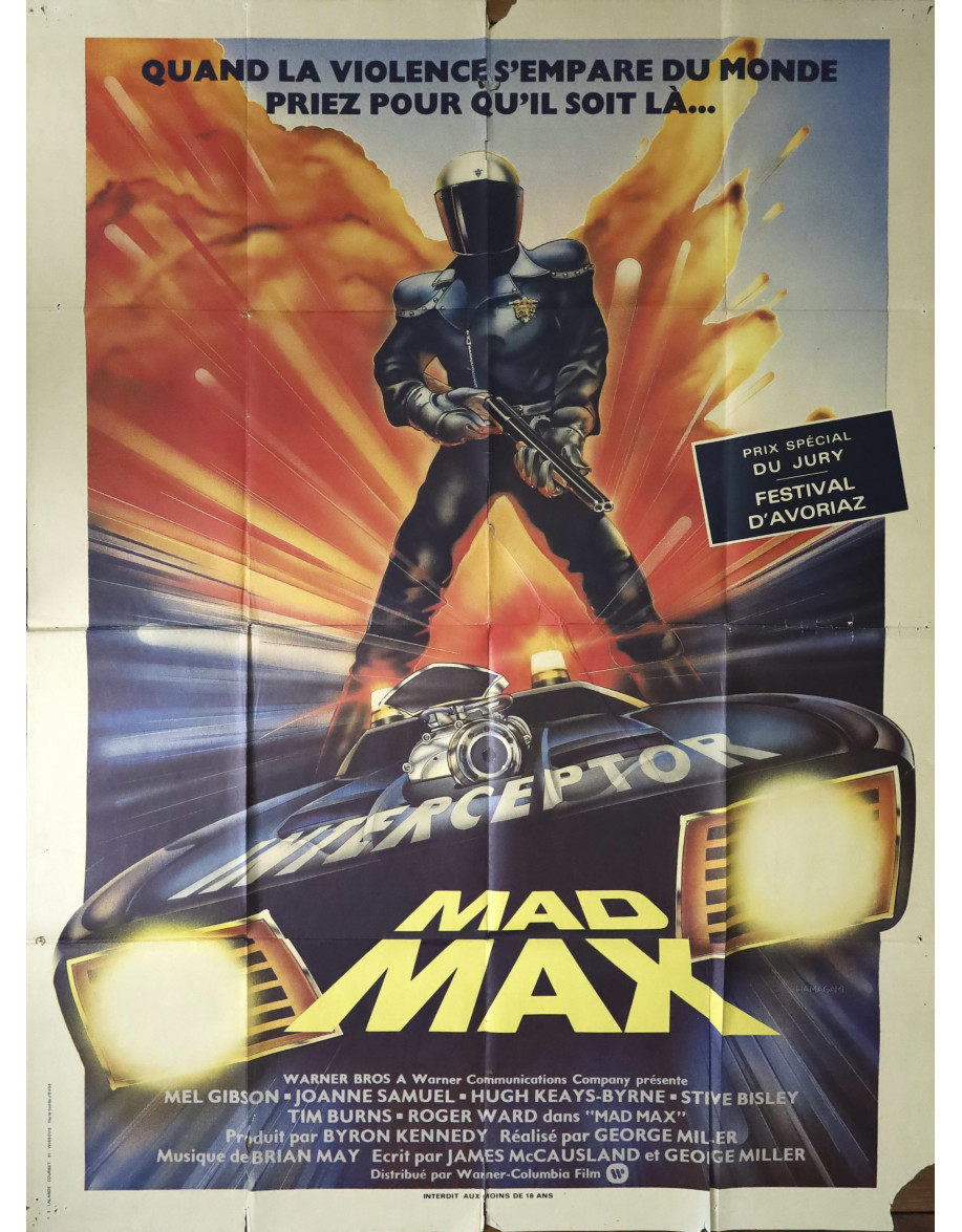 Mad Max — affiche originale française grande...