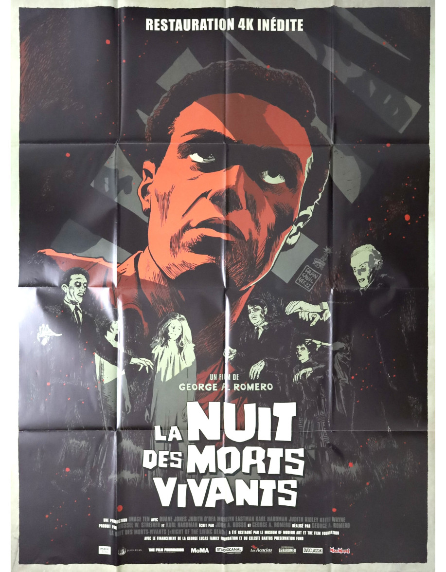 La Nuit des morts vivants — affiche originale...