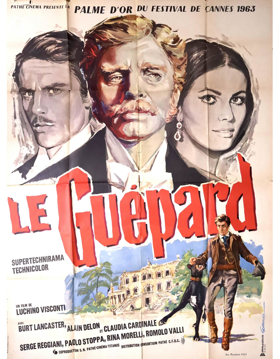 Le Guépard — affiche originale française...