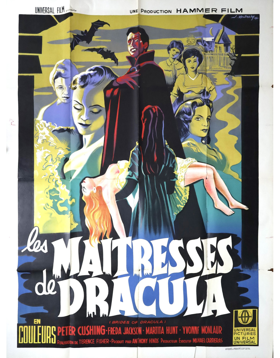 Les Maîtresses de Dracula — affiche originale...