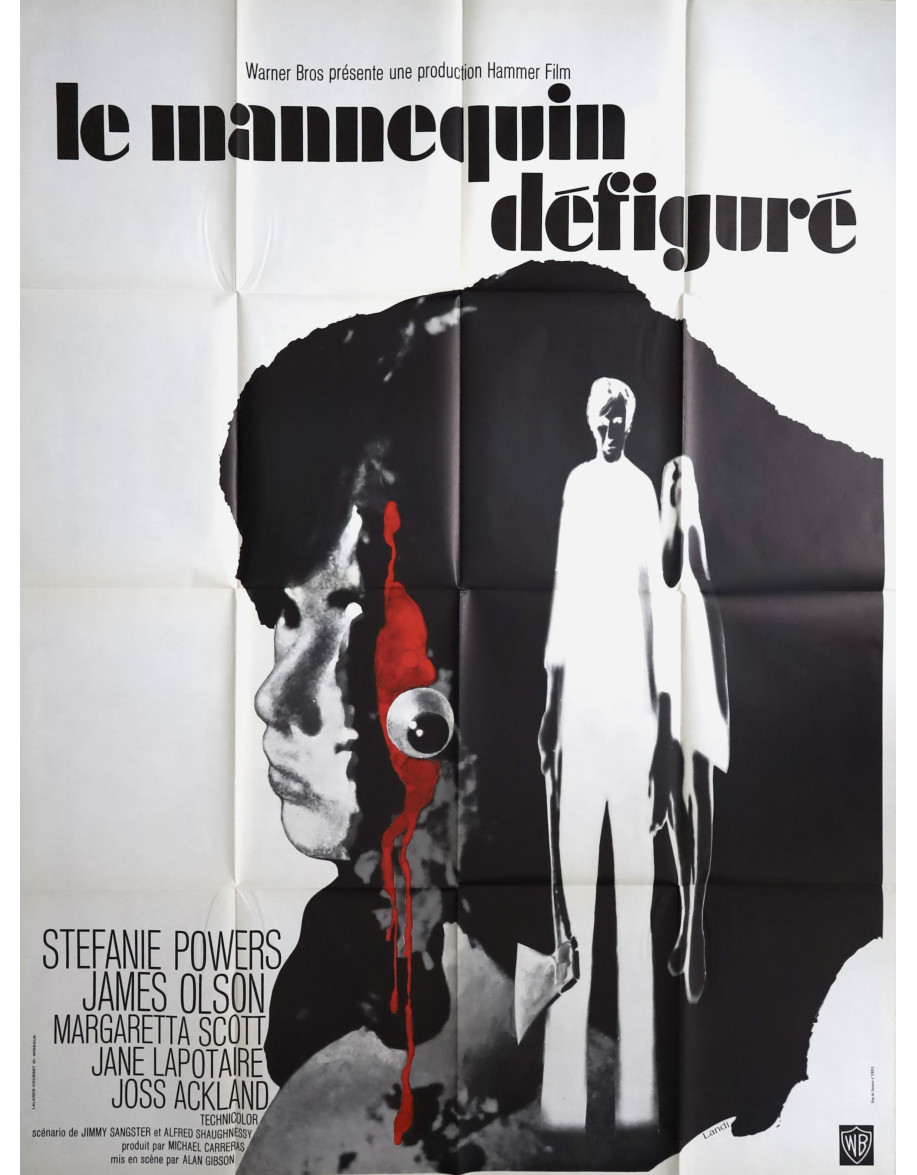 Le Mannequin défiguré — affiche originale...