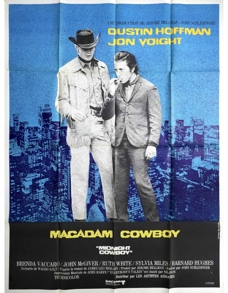 Macadam Cowboy — affiche originale française 120x160 cm...
