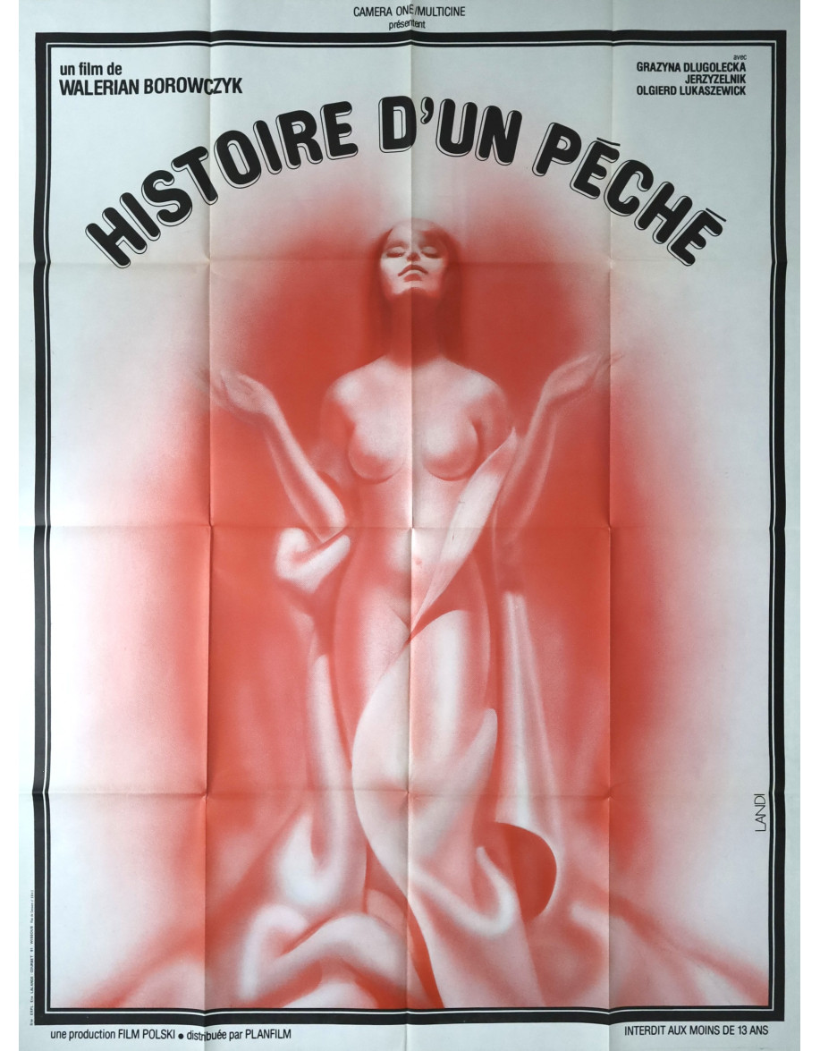 Histoire d'un péché — affiche originale...
