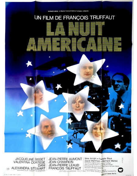 La Nuit américaine — affiche originale française 120x160...