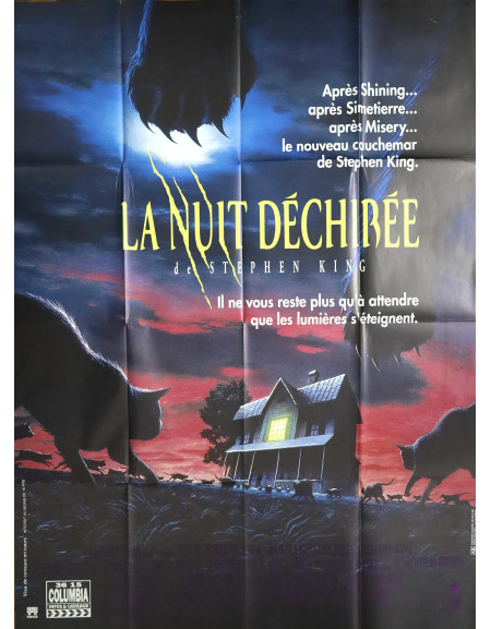 La Nuit déchirée — affiche originale française 120x160 cm...
