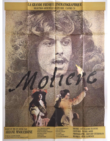 Molière — affiche originale française 120x160 cm (1978) |...
