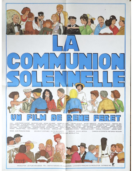 La Communion solennelle — affiche originale française...