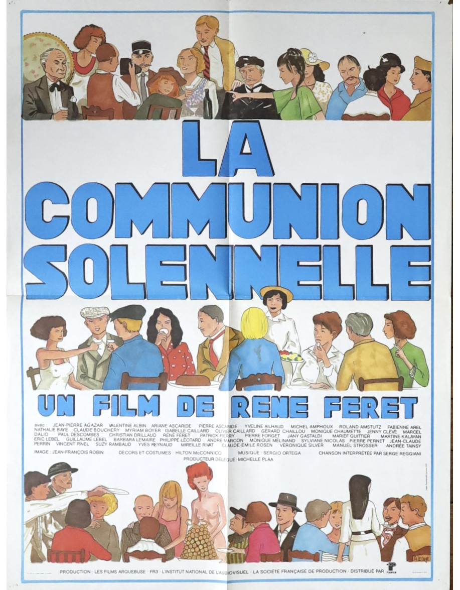 La Communion solennelle — affiche originale...