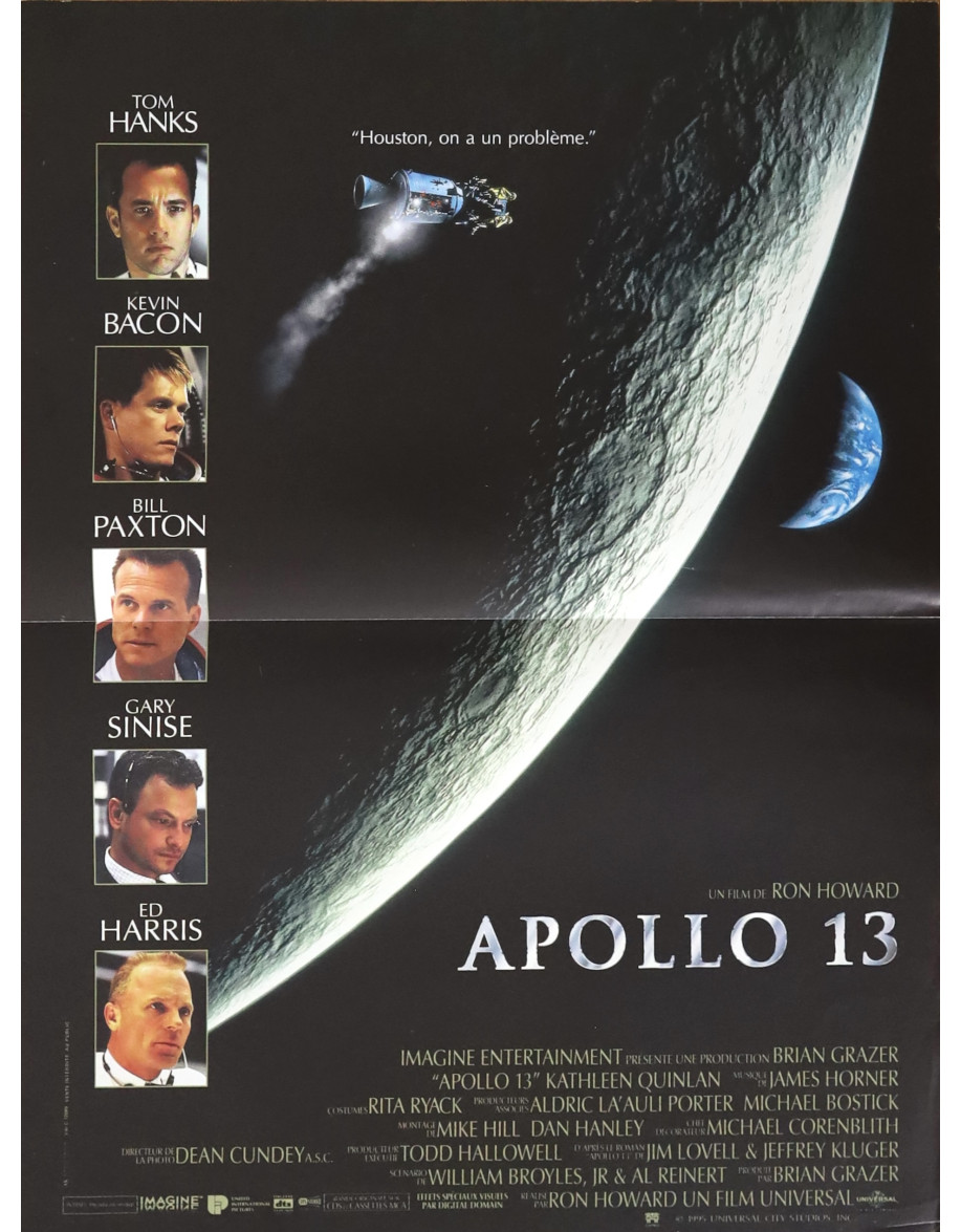 Apollo 13 — affiche originale française 40x53...