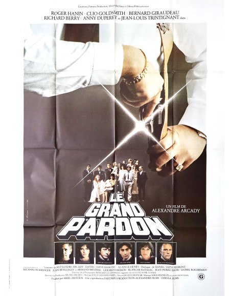 Le Grand Pardon — affiche originale française 120x160 cm...