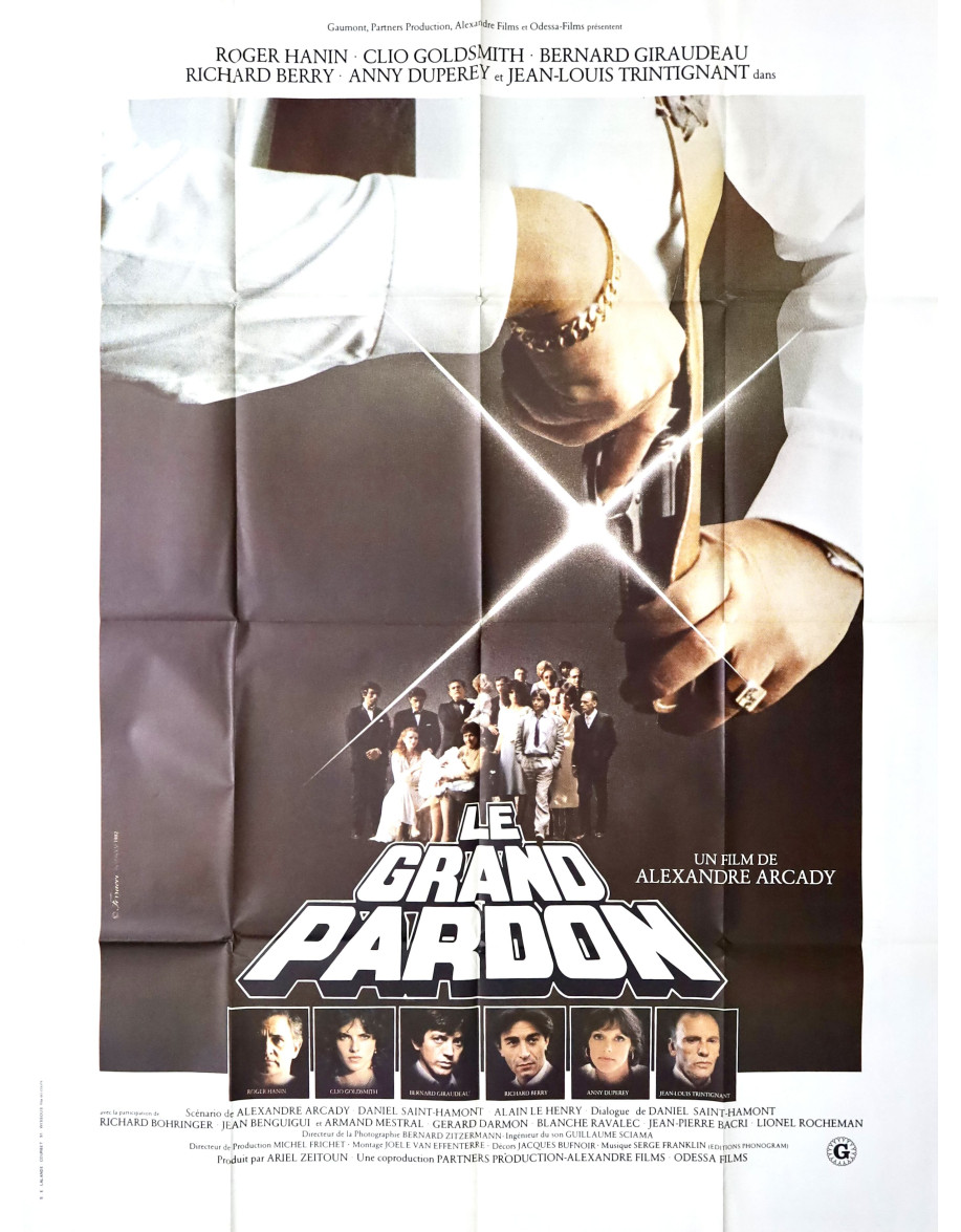 Le Grand Pardon — affiche originale française...