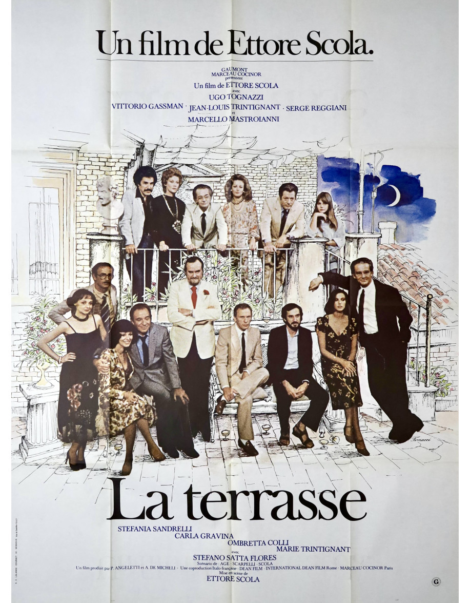 La Terrasse — affiche originale française...