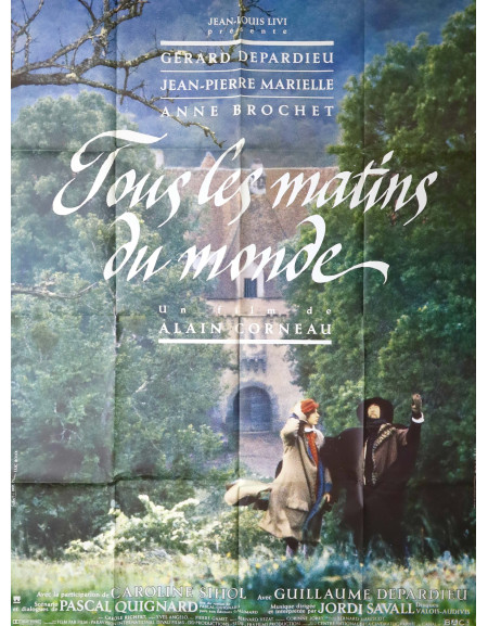 Tous les matins du monde — affiche originale française...
