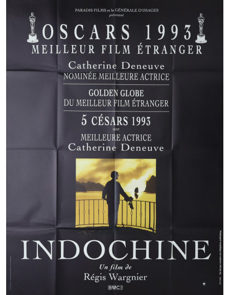 Indochine — affiche originale française 120x160 cm (1992)...