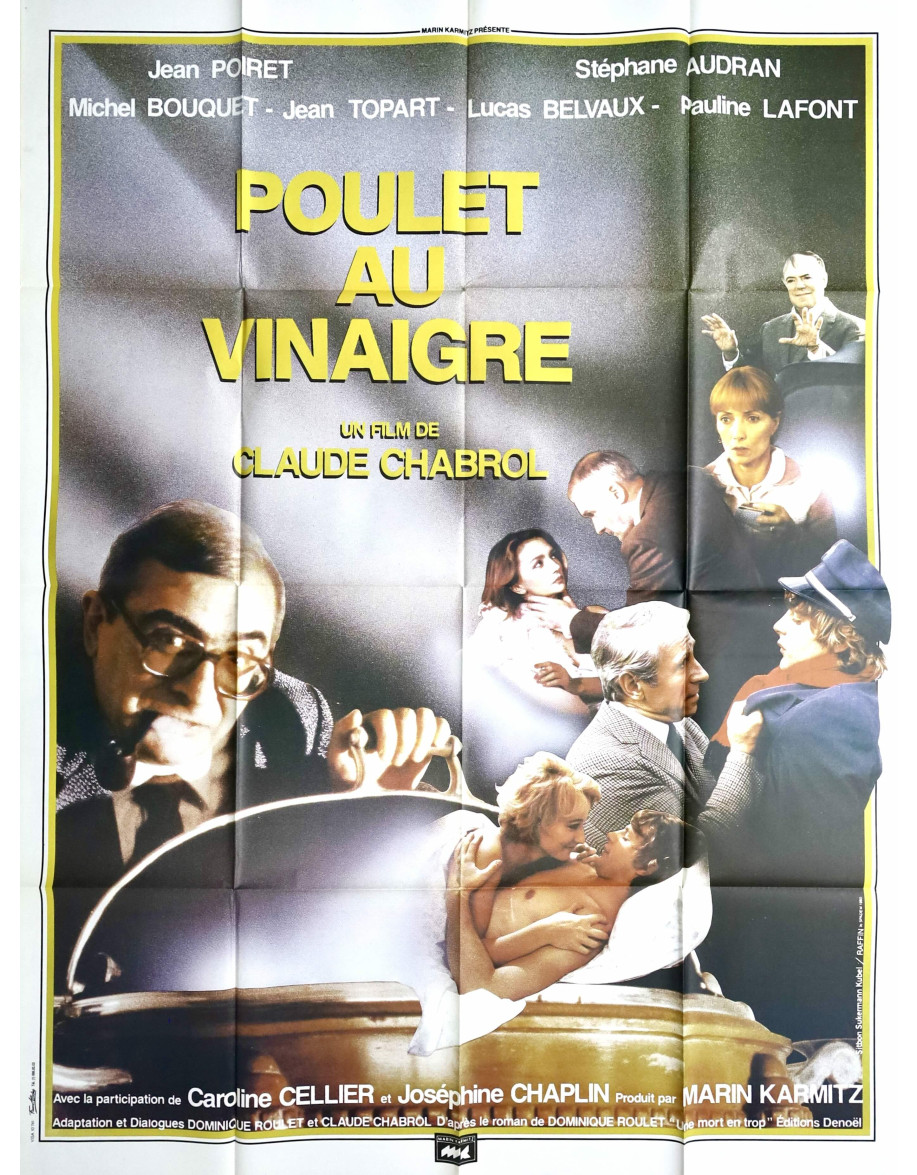 Poulet au vinaigre — affiche originale...