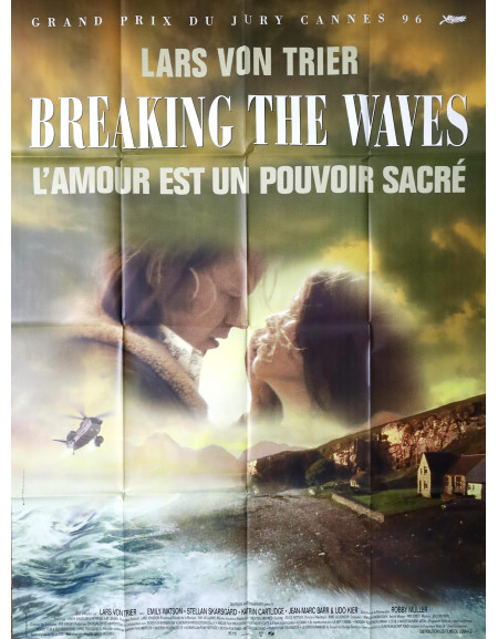 Breaking the Waves — affiche originale française 120x160...
