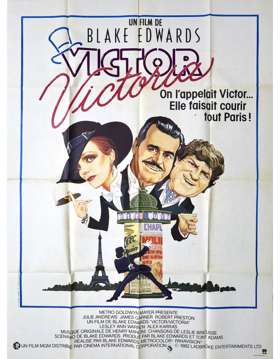 Victor Victoria — affiche originale française...