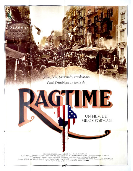 Ragtime — affiche originale française 120x160 cm (1981) |...